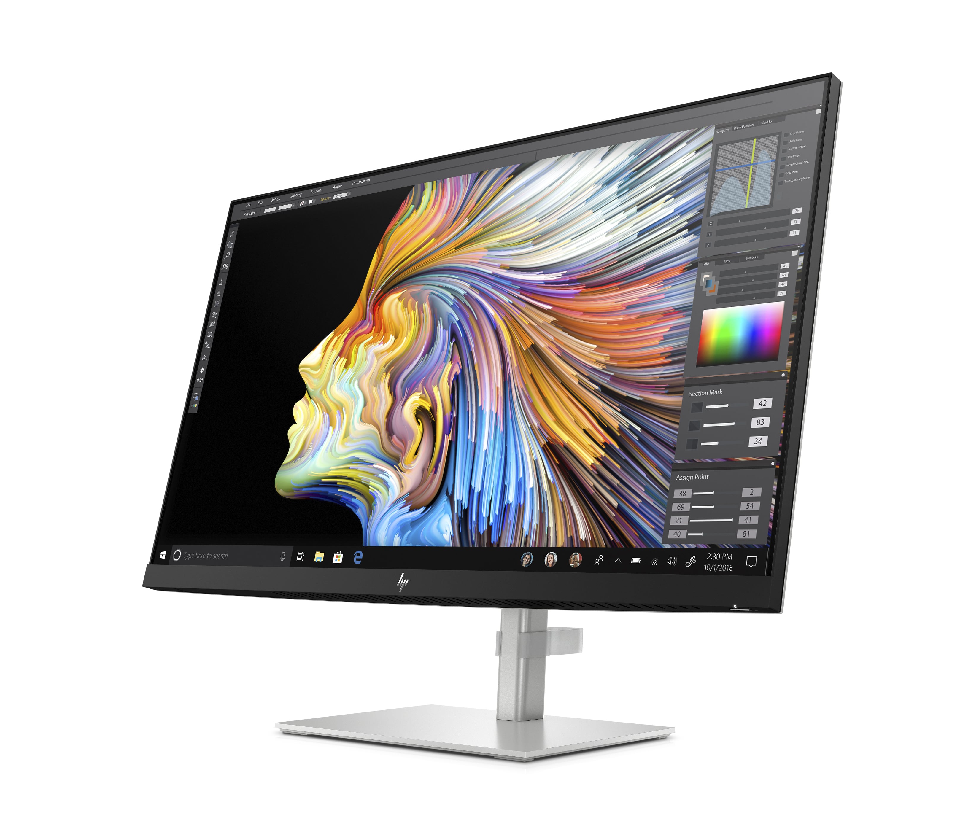 HP U28 4K HDR Monitor - Good Design